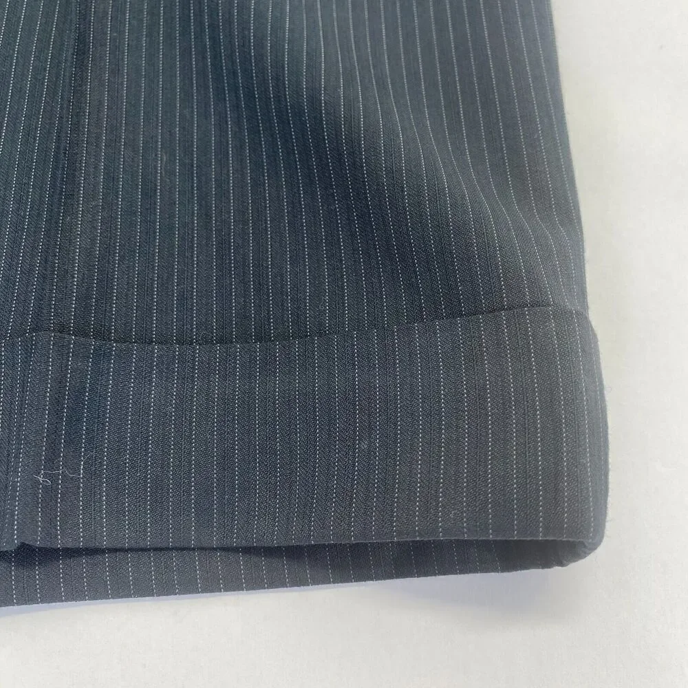 Tzarelli Designed Italy Men’s Wool Dress Pants Size 38R Black